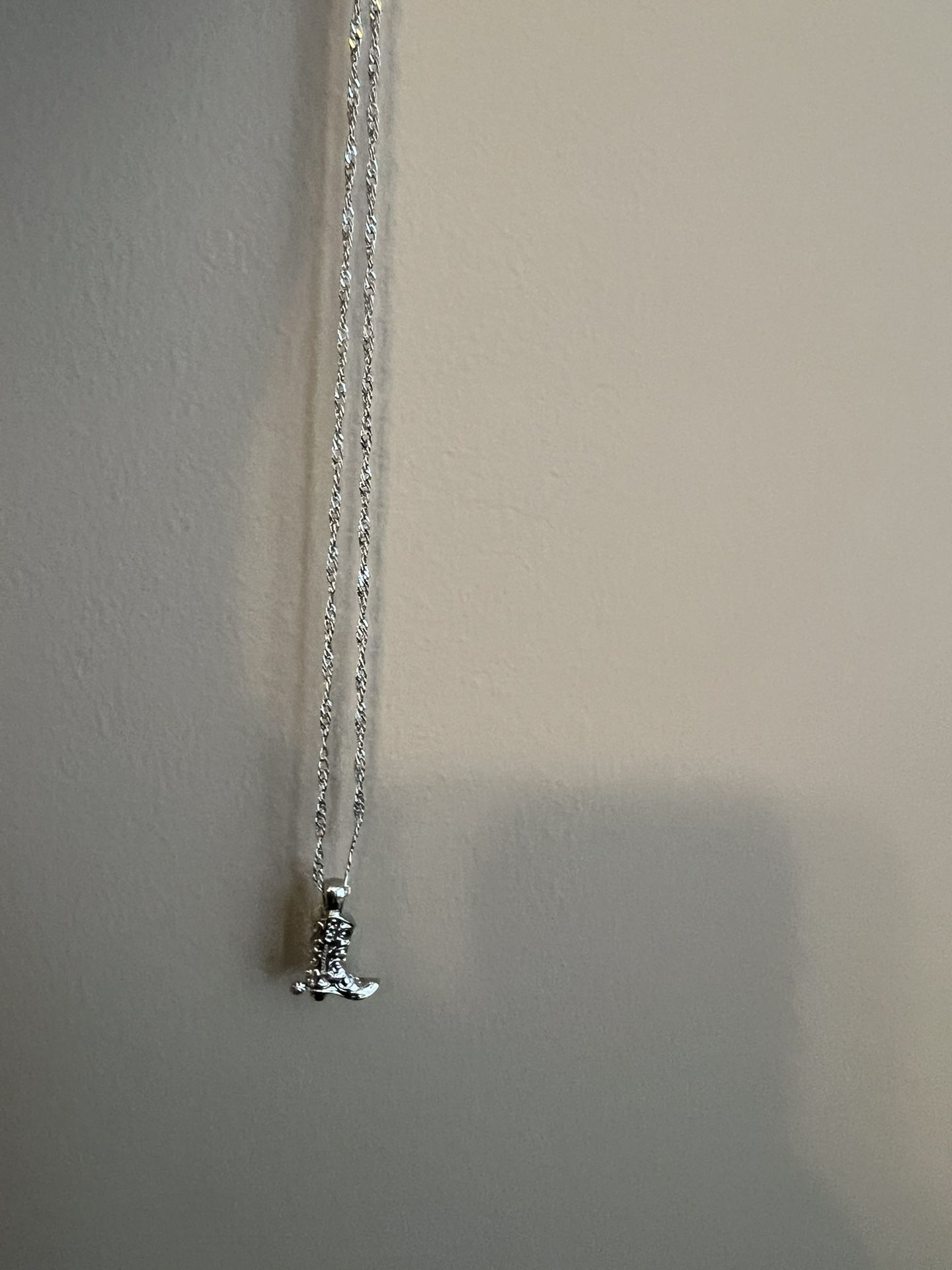 Boot Necklace
