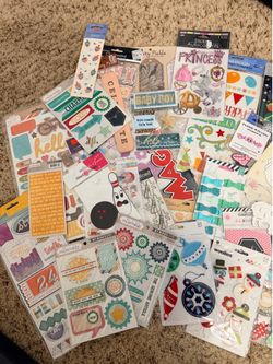 STICKERS- crafting/scrapbooking/card making