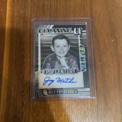 2023 Leaf Growing Up JERRY MATHERS auto #/5 Leave it to Beaver