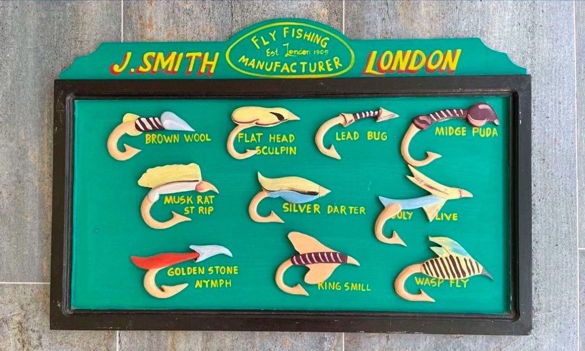 Fly Fishing Wall Decor