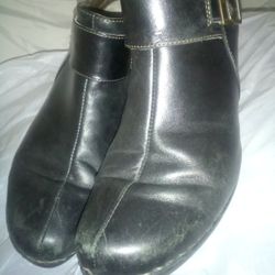 Women's Black Dress Booties Size 38 (7.5/8) - $5