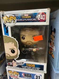 Marvel Thor Ragnarok Funko Pop Thor #240 Vinyl Bobble-Head Figure