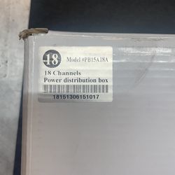 18 Channels Power Distribution Box - Model # PB15A18A