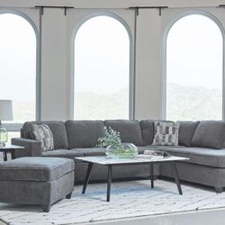 New Sectional Sofa With Reversible Chaise Lounge