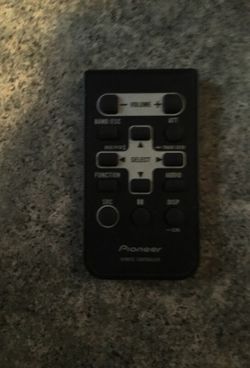 Pioneer Radio Remote