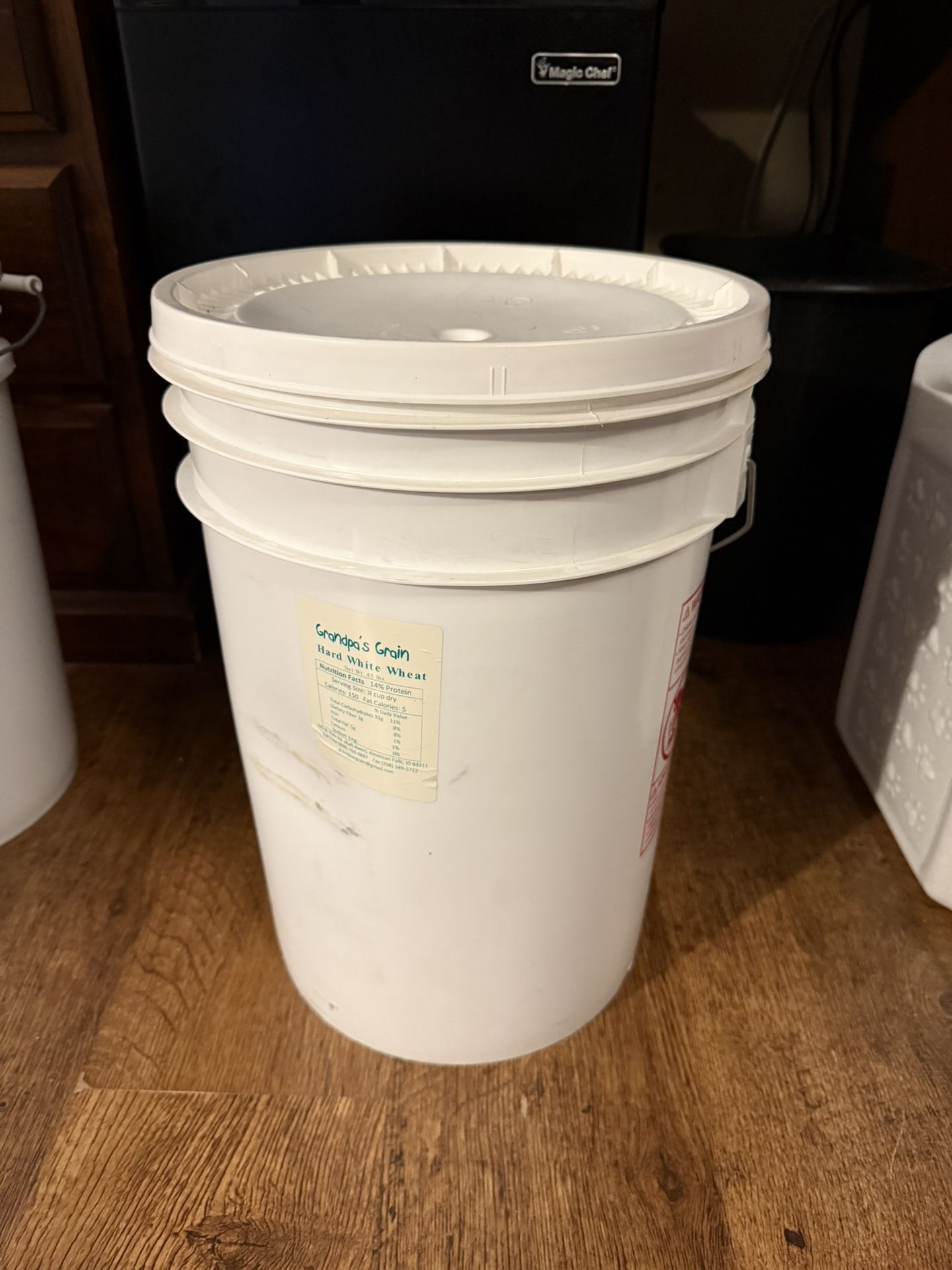 45 Lbs. Hard White Wheat Berries