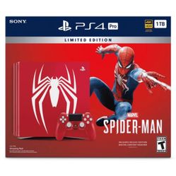 PS4 Pro Spider-Man Edition 