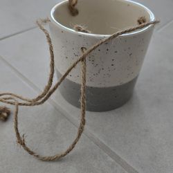 Small Ceramic Hanging Pot