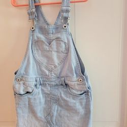 Oshkosh jean dress size 6 years girl