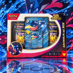 🔥 Greninja ex Box – 30th Anniversary Celebration