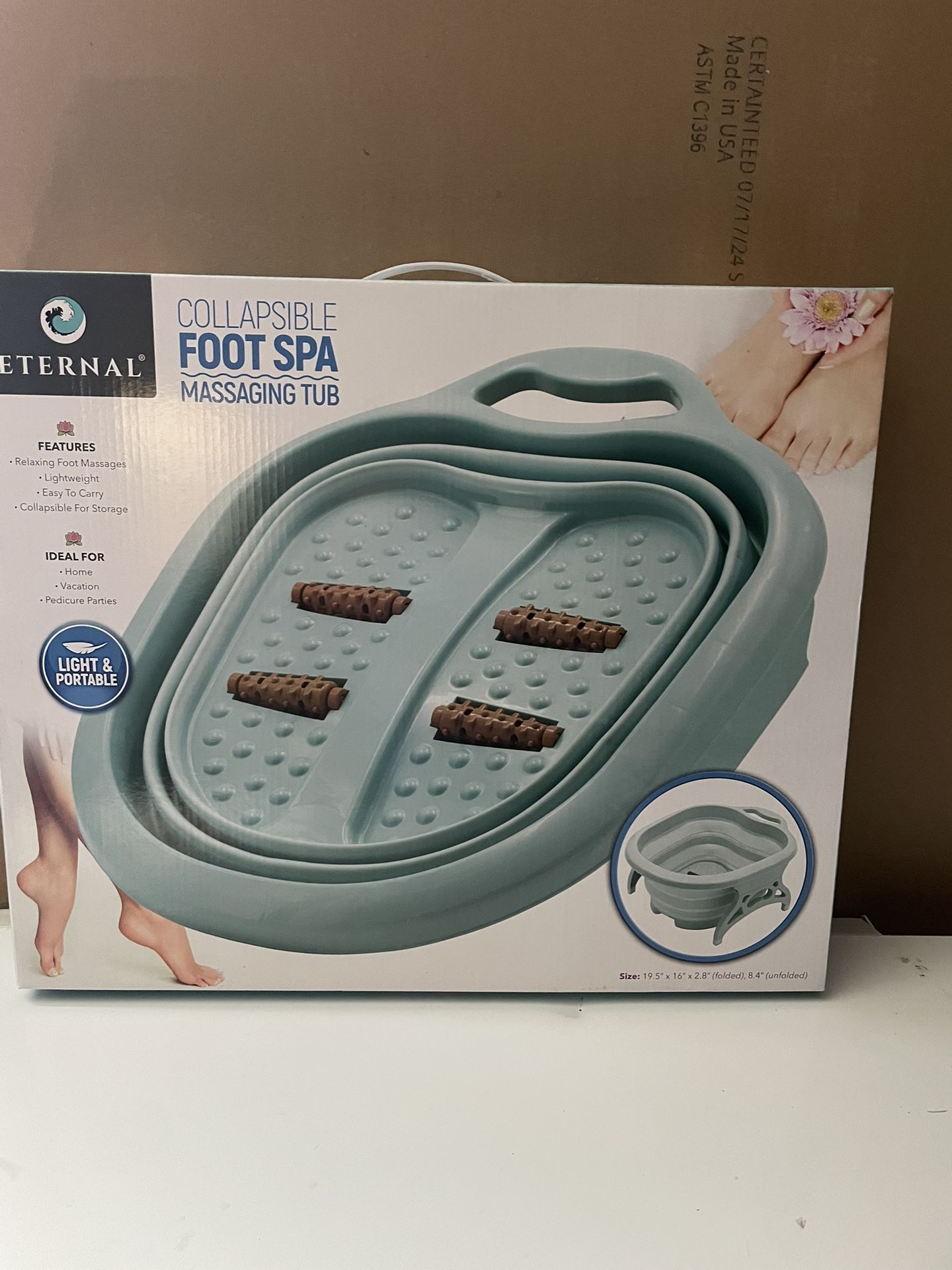 Collapsible Foot Spa