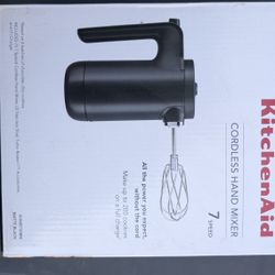 Kitchen Aid Cordless Hand Mixer