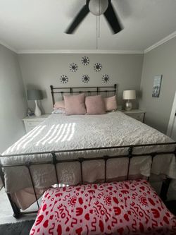 King size bed frame