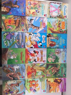 18 Vintage Hardcover Hardback Disney Books