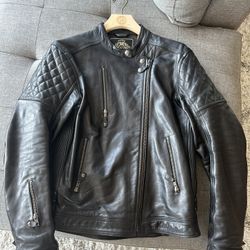 Roland Sands Clash Motorcycle Jacket Leather 