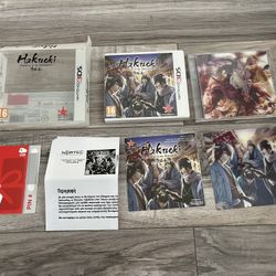 Hakuoki Memories Of The Shinsengumi - Nintendo 3DS PAL Version