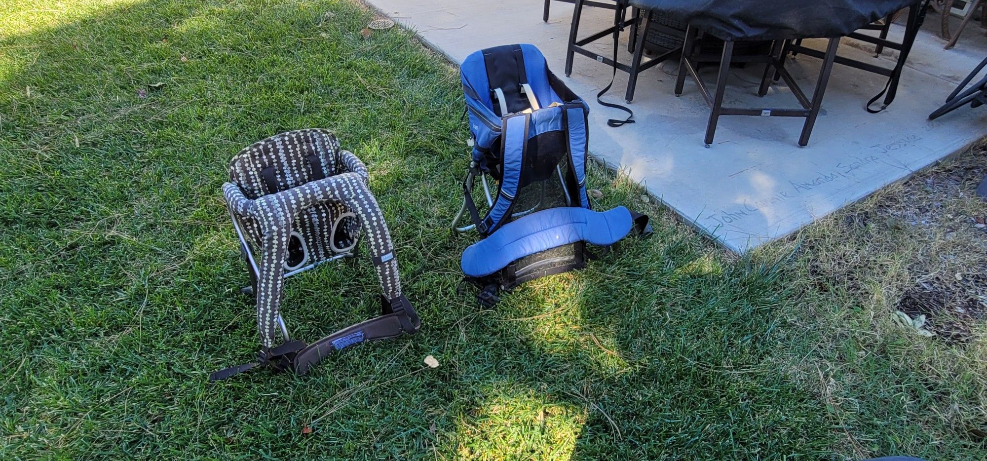 Baby hiking carriers