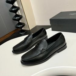 YSL Men’s Leather Shoes With Box 2025 New 