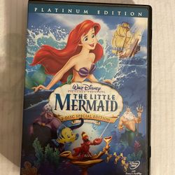 DVD The Little Mermaid Platinum Edition 2 Disc Special Edition 