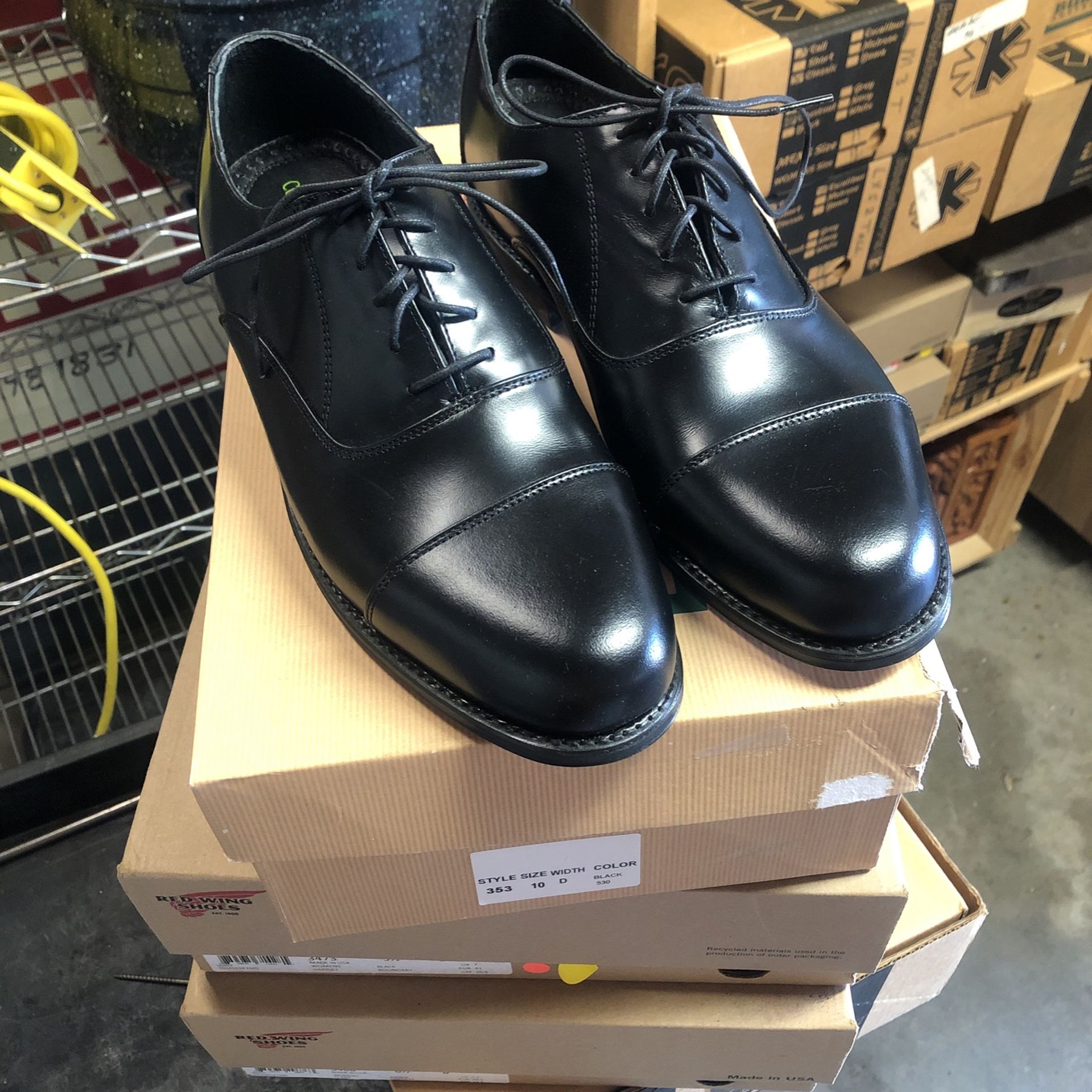 Sequoia Men’s Black Leather Shoe 