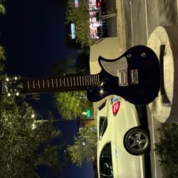 Blue First Act Electric Guitar 