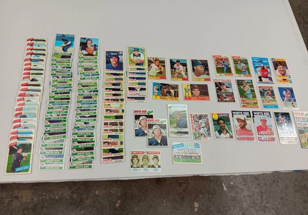 Vintage 1960s 1970s Sports Baseball Cards Lot 300+ Cards Shipping Available