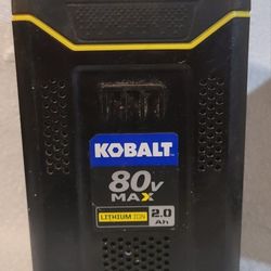 Kobalt 80v Max 2.0 Ah Battery