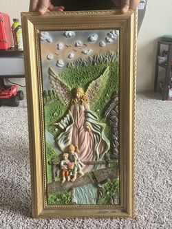 3D vintage angelic art