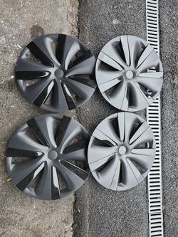 OEM 19" Tesla Model S Tempest Wheels + Pirelli Tires + TPMS + Aero Covers (2021+)