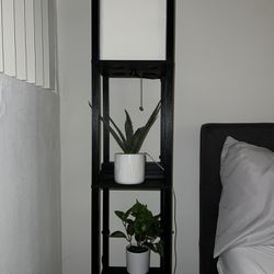 Night Lamp & Shelf With USB Ports + Accessories