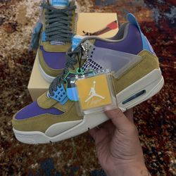 Jordan Retro 4 Union Desert Moss