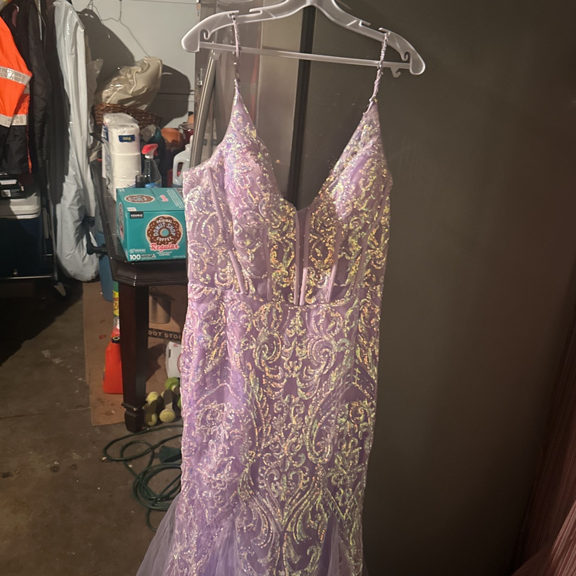 Purple Prom Dress! Xl