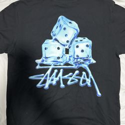 Stussy Melted Tee Black Large