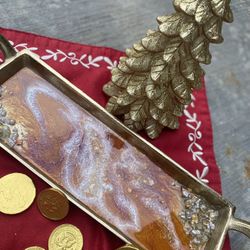 Metal Tray With Resin Perfect Gift 