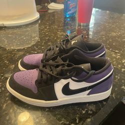 Jordan 1 Low Court Purple 