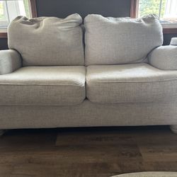 Matching couch and loveseat set