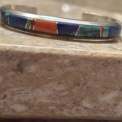 Navajo Musket Sterling Cuff