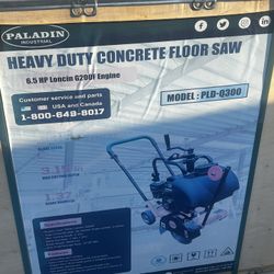 Heavy Duty Concrete Floor Saw 