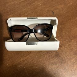 The Jimmy Choo Black cheetah print frames with brown lenses sunglasses