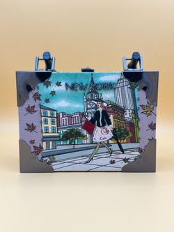 ROMEO ROMA 'NEW YORK' HANDMADE CIGAR BOX PURSE USED