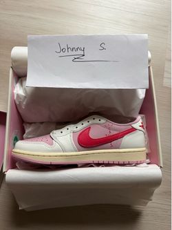 Air Jordan 1 x Travis Scott Sail Tropical Pink Sz 7.5M / 9 W