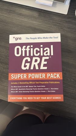 Official GRE Prep Books