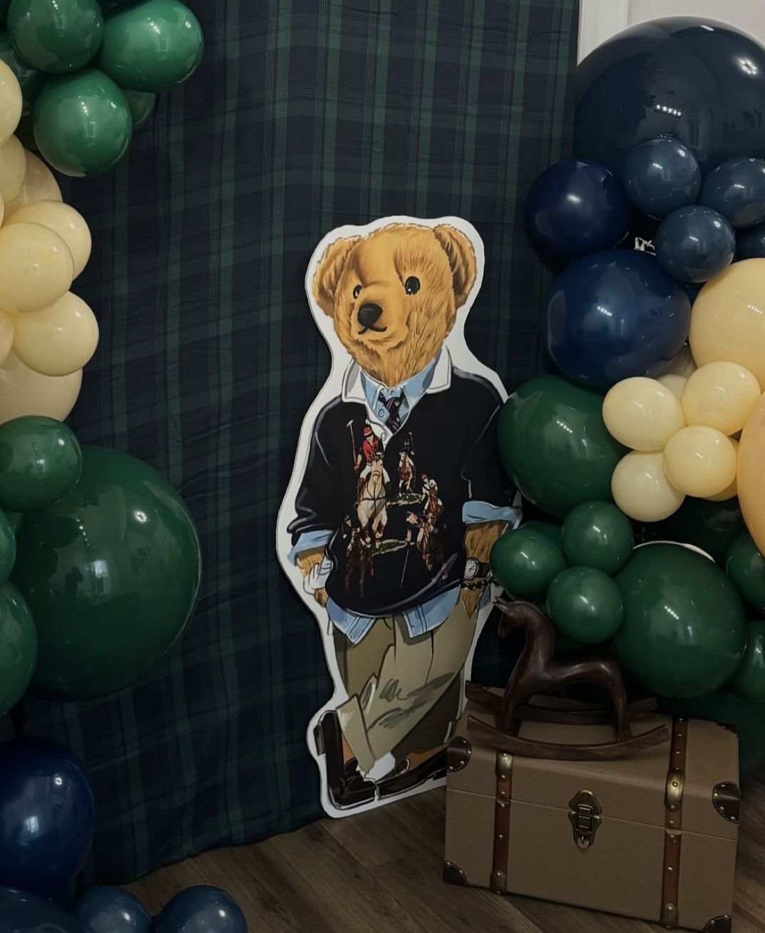 Ralph Lauren Teddy Bear Cut Out