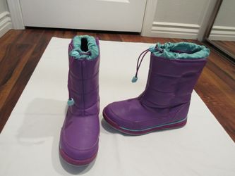 Women's Size 6 Purple Snow Boots, Land's End