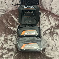 Ridgid Battery Set 