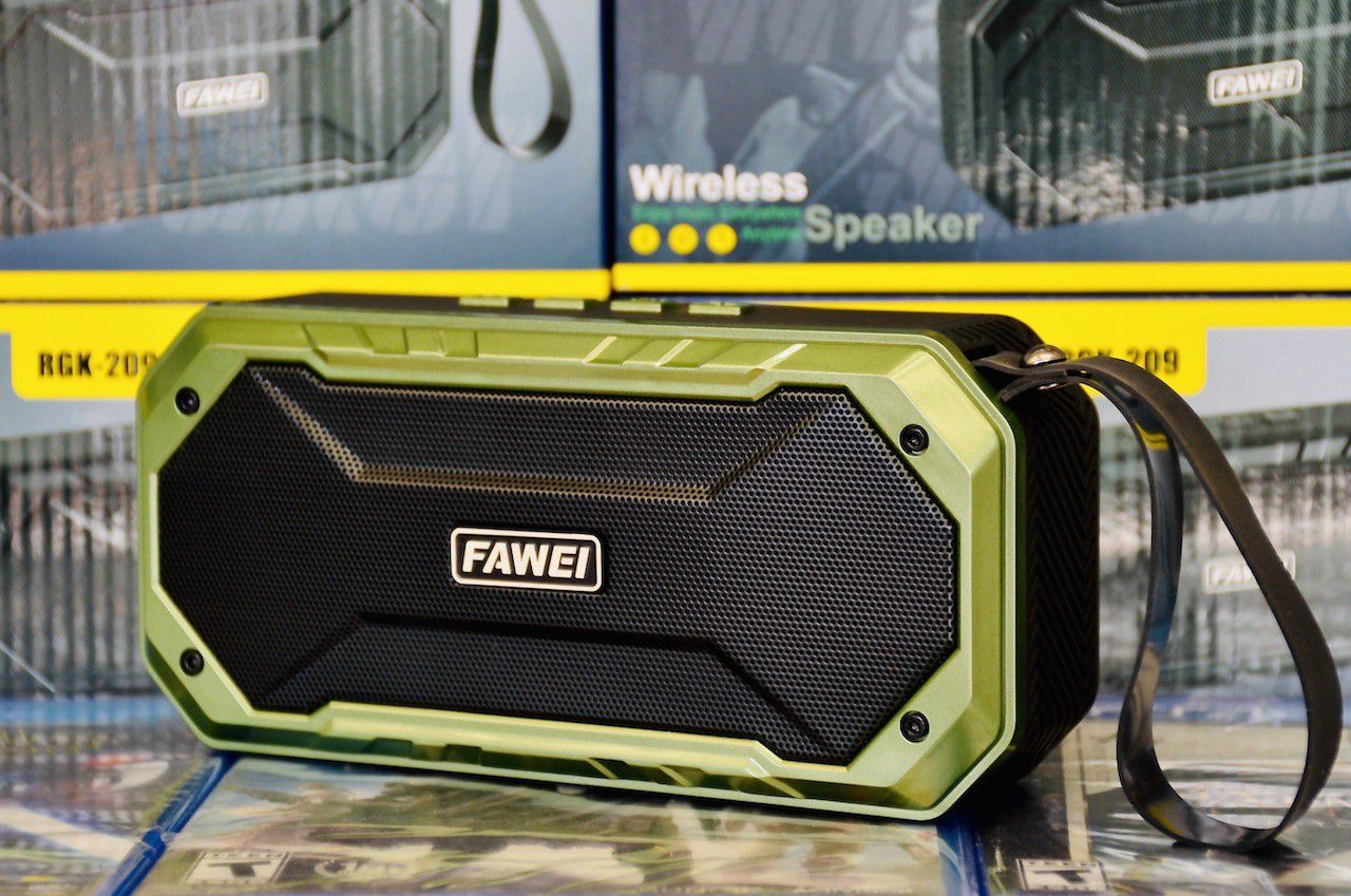 Mini Portable Wireless Speaker Green RGK-209