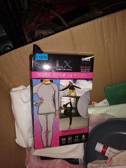 Girls size large long underwear