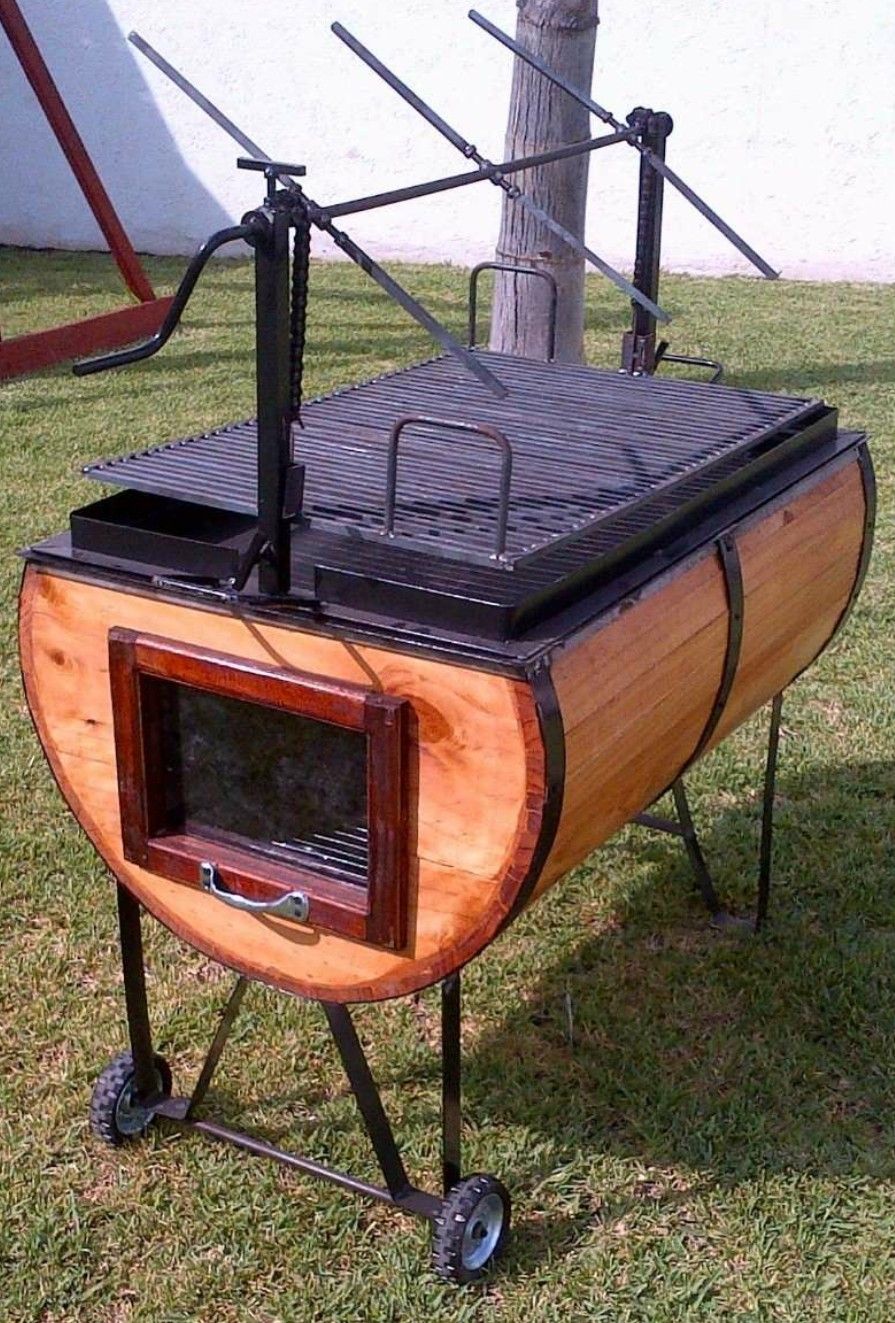 Asador tipo ataúd para Fin de Año!
