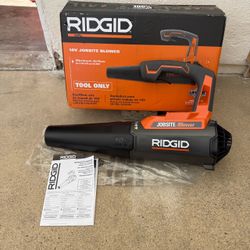 RIDGID 18V Cordless 105 MPH Jobsite Handheld Blower (Tool Only)