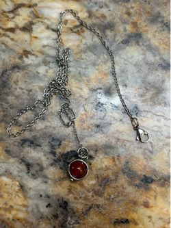 Carnelian necklace